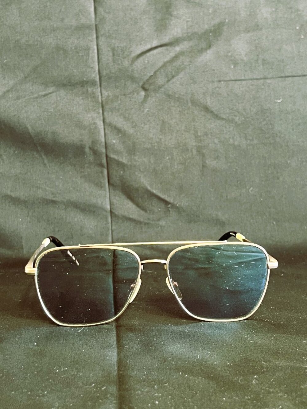 TOMS "Irwin" Flat-Top Aviator Sunglasses